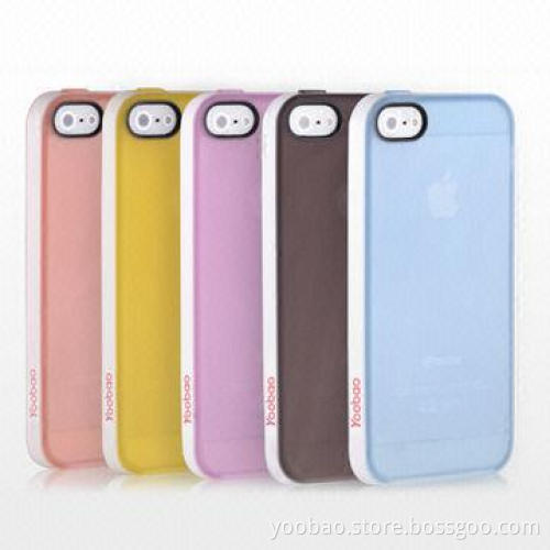 Glow Protect Cases for iPhone 5, Made of PC/TPU Material with 1-piece Screen Protector